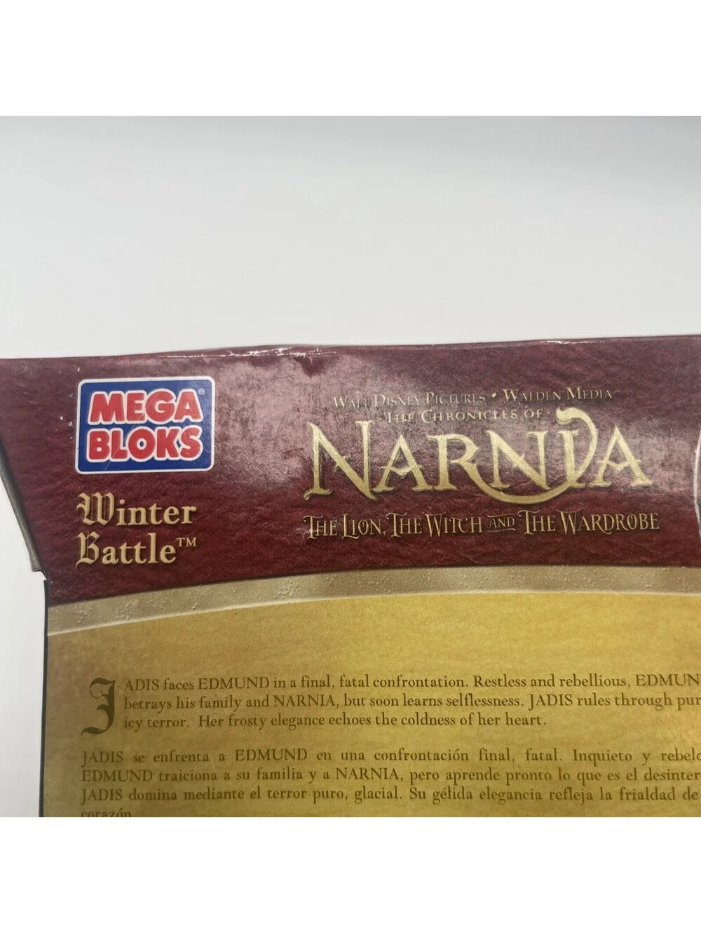 Mega Blocks 2005 Chronicles of Narnia 2203 Winter Battle SEALED Damaged Package